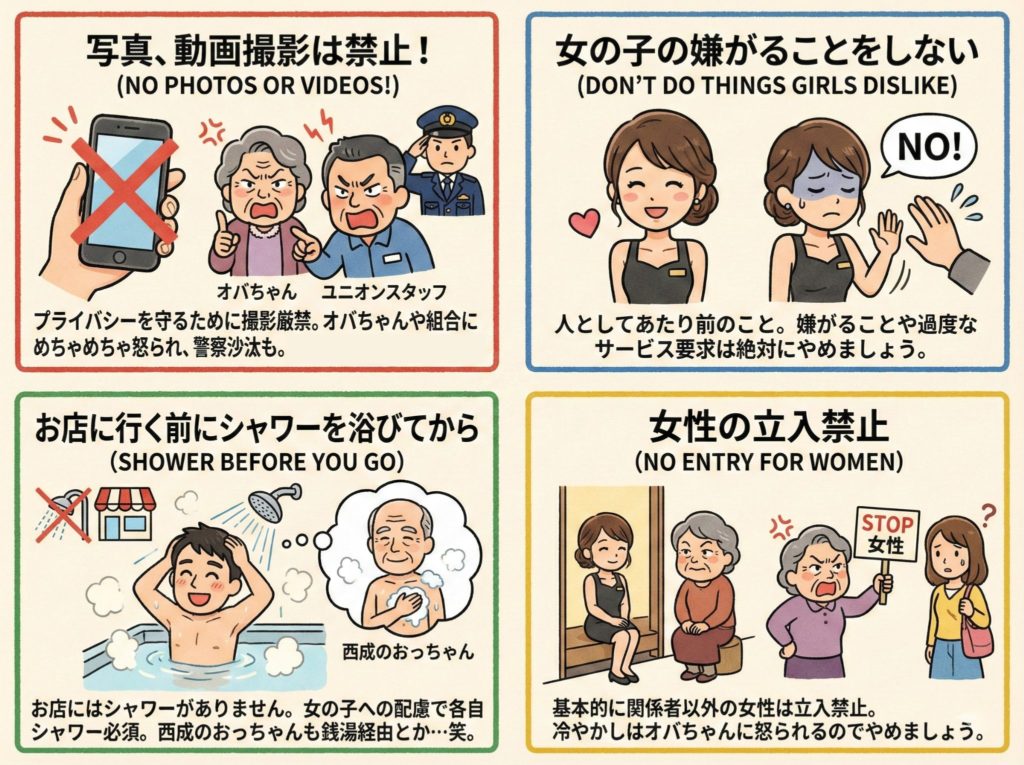 飛田新地のルール