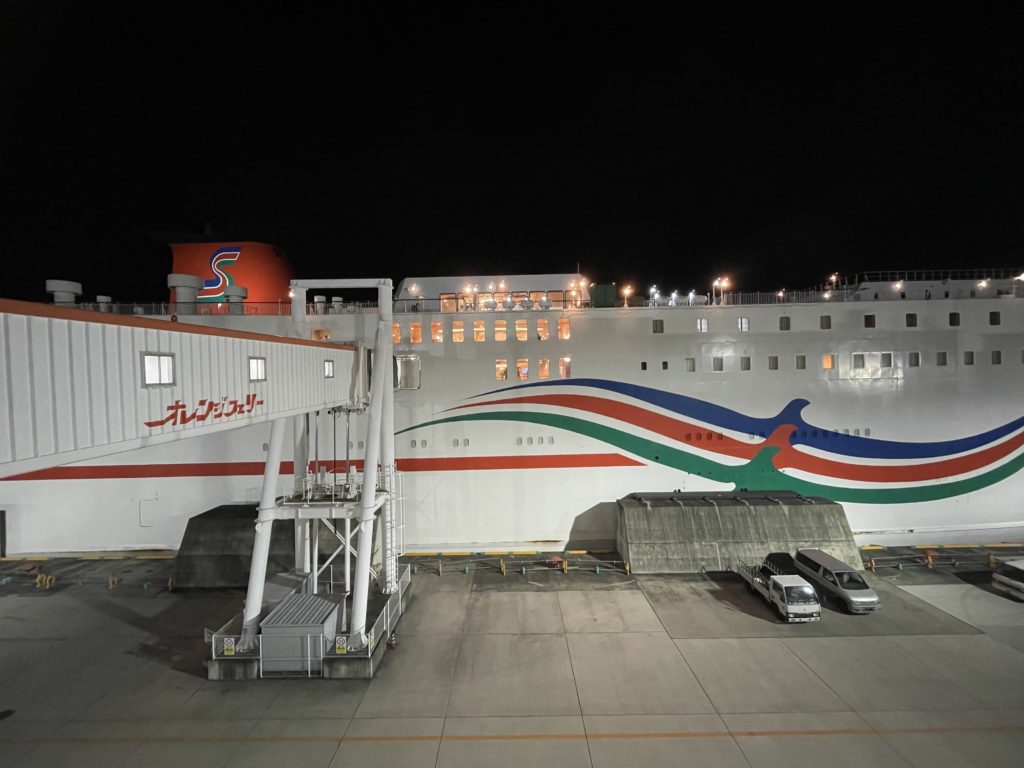 オレンジフェリー 船