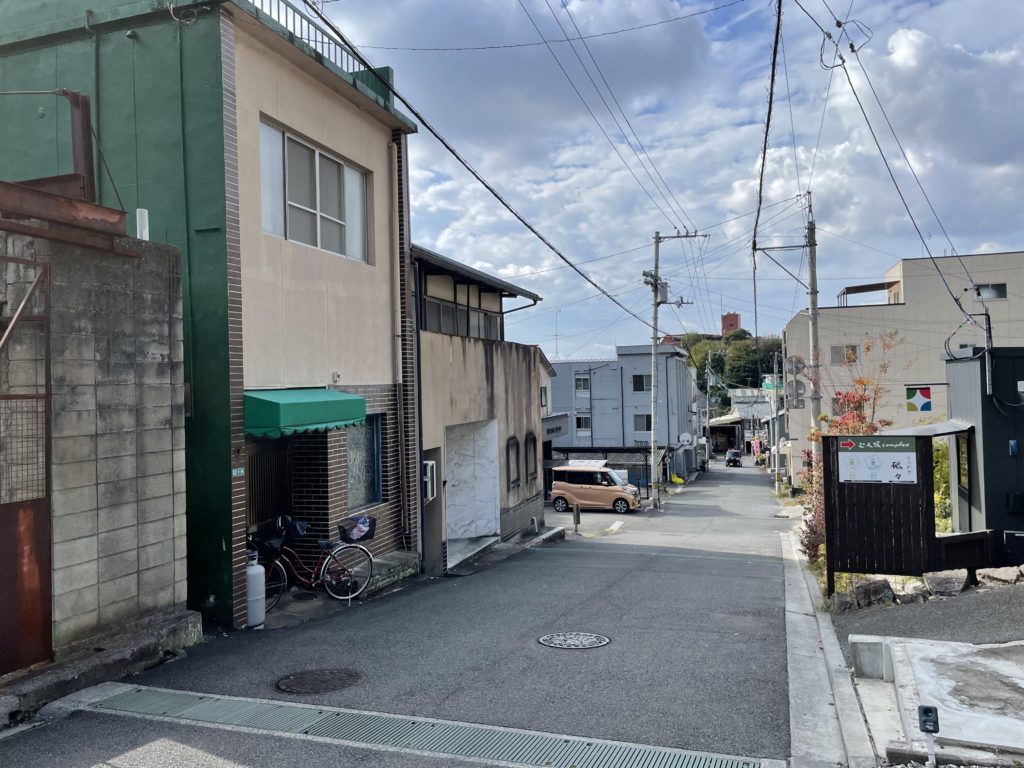 松ヶ枝遊郭跡坂道